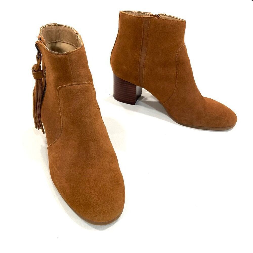 TAHARI ‘Josie’ Suede Boots (Sz 9) - Picture 2 of 8